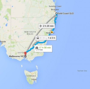 Optimisme Velkommen Rose Gold Coast To Melbourne Removalists - Roadways Removals